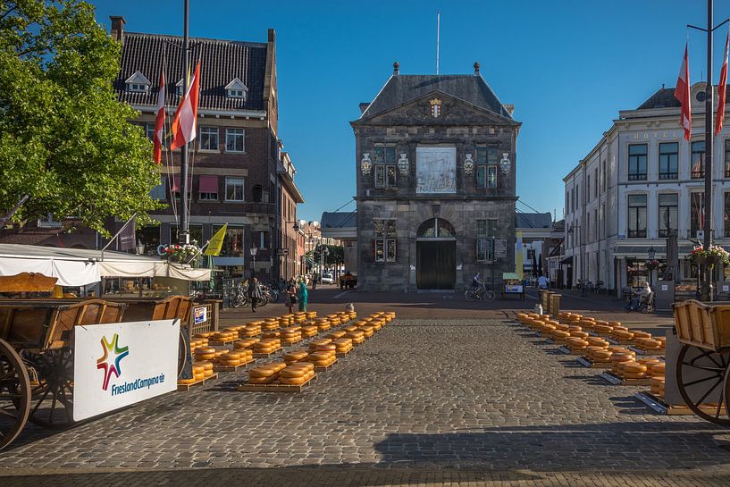 Cheese market in Gouda by Rinus Lasschuyt Fotografie