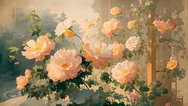 Rose trellis by Petra Dreiling-Schewe