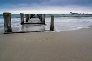 Avond in Zingst van Martin Wasilewski