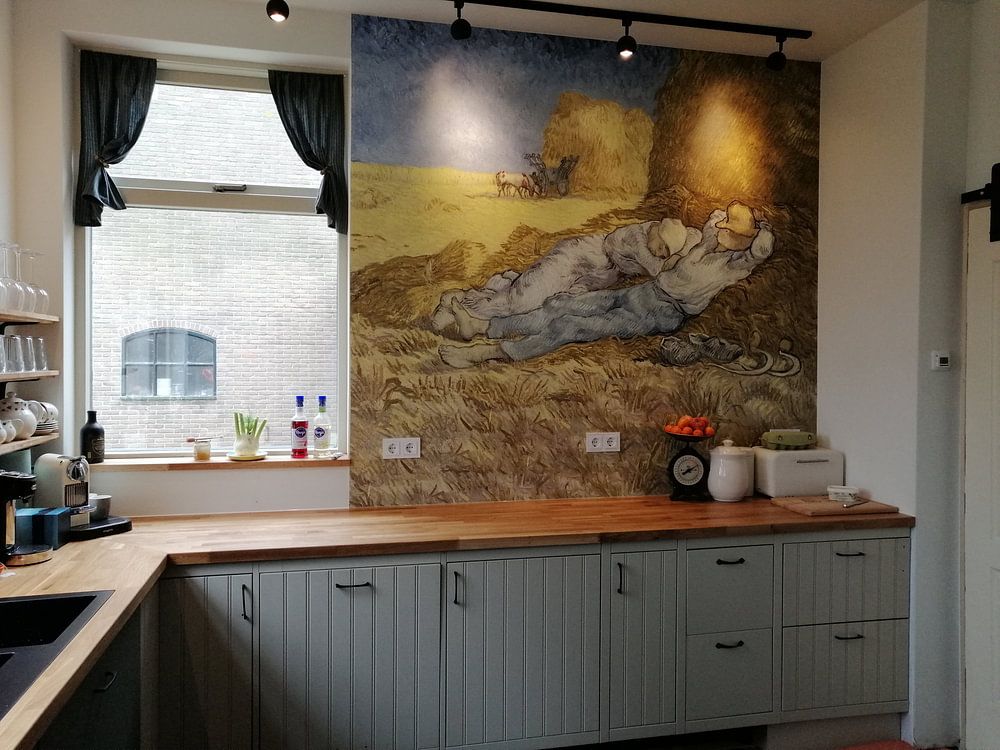 Vincent van Gogh. Resting peasants 