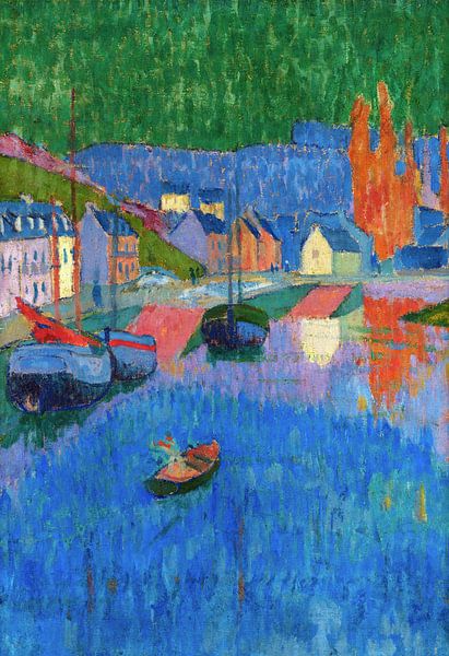 Armand Seguin,Zeehaven, 1890 van finemasterpiece