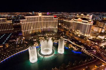 Bellagio Fountains, Las Vegas by Johan van Venrooy