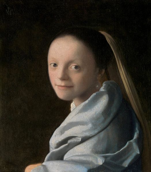 Mädchenkopf - Johannes Vermeer von Meesterlijcke Meesters