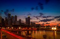 CHICAGO Sonnenuntergang von Melanie Viola Miniaturansicht