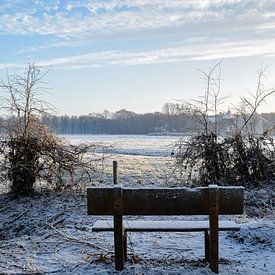 Winter landschap van Madelief Wesche