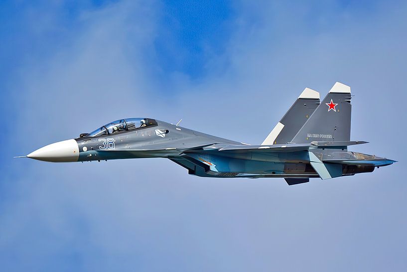Sukhoi Soe-30, Sukhoi SU 30. Russia by Gert Hilbink