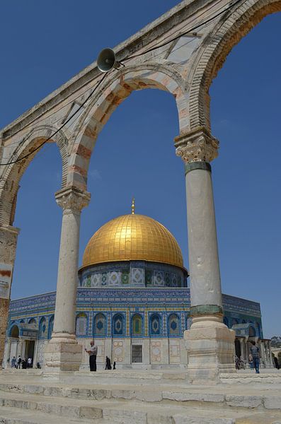 Dome of the Rock 2 van Gerben van den Hazel