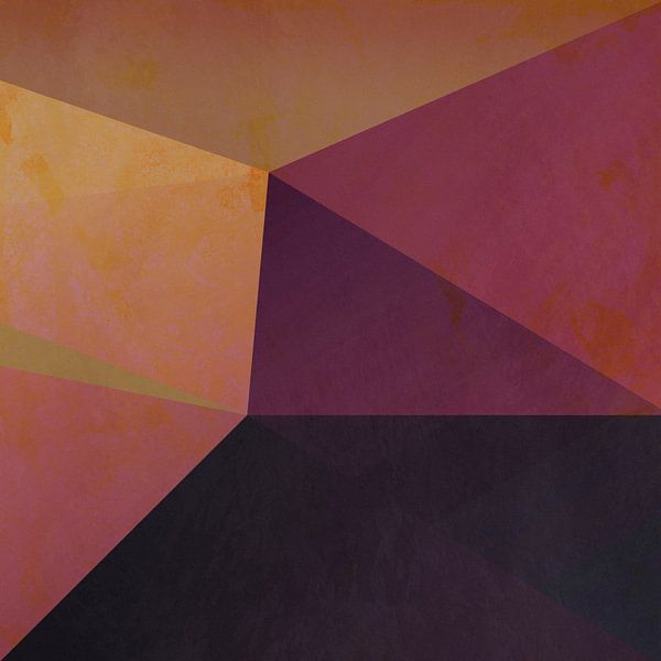 Geometric pattern with triangles 7 by Angel Estevez