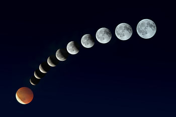 Vom Blutmond zum vollen Licht
