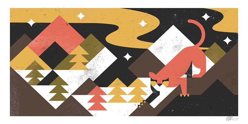 Mountain Lion, Robert John Paterson by Wild Apple