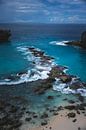 The rocks in the middle of the Blue Lagoon on Nusa Ceningan Bali by Ken Tempelers thumbnail