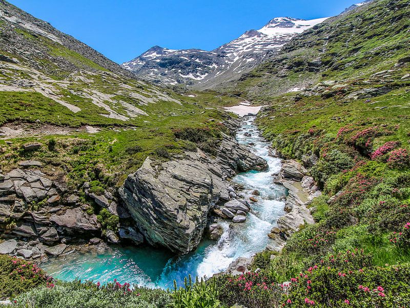 Ruisseau formé d'eau de fonte par Maarten Salverda