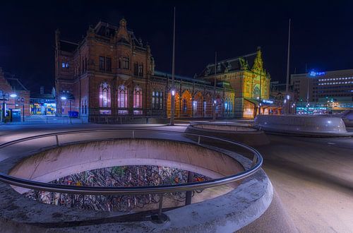 Centraal Station Groningen (Nederland)