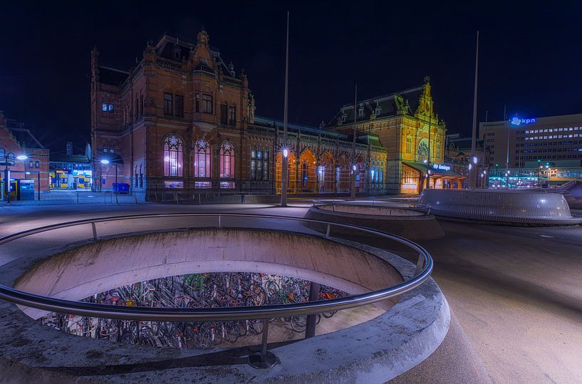 Gare centrale de Groningen (Pays-Bas) par Marcel Kerdijk