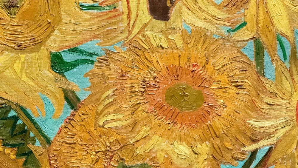 Vincent van Gogh - Zonnebloemen van Gisela- Art for You op canvas