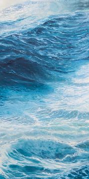 Rechtes Tafel Triptychon - Windstärke des Meeres 10 von Bert Oosthout