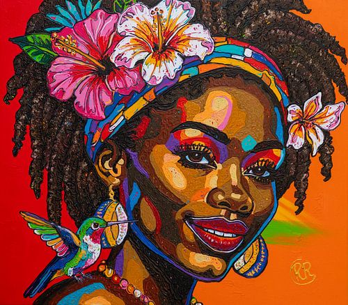 Portret: Stralende Ziel van het Eiland