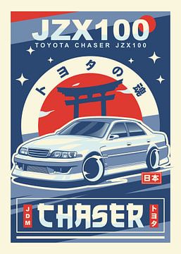 Toyota Chaser JZX100 von Kaminarirace
