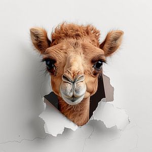 Camel out of the wall