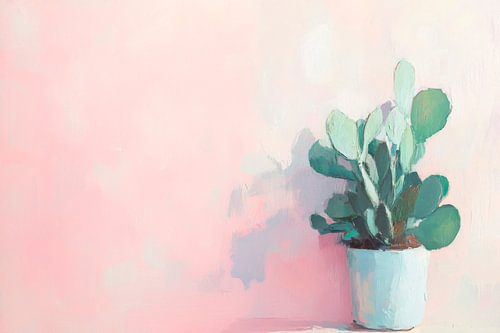 Cactus in a pot