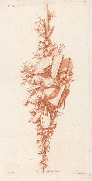 Trophäe, Jean François Janinet, Gemälde von Atelier Liesjes