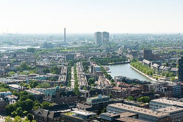 Rotterdam vanaf de Euromast. van Brian Morgan