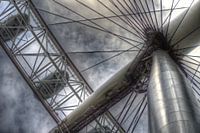 Below the London Eye