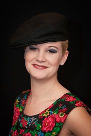 Portret van moderne interpretatie van folklore van Huisinga Fotografie