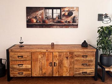 Klantfoto: Eten 62.9573 van Kunst Kriebels