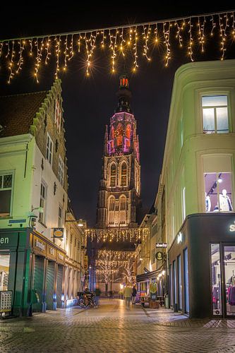 Grote Kerk in de wintermaanden