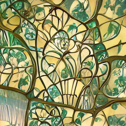 Utrecht Jugendstil Landkaart