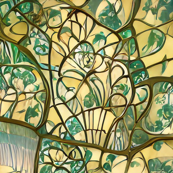 Urecht Jugendstil Karte von Maps Are Art