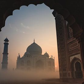 Taj Mahal by Daniël Schonewille