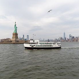 New York,  Statue of Liberty, Vrijheidsbeeld van Fikri calkin
