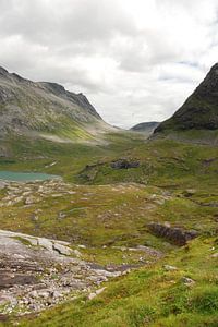 Weg 63 bij Trollstigen Noorwegen