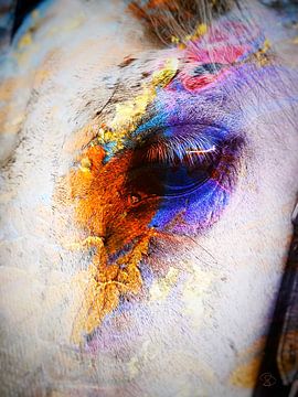 Beschilderd Paard van Ruth Day