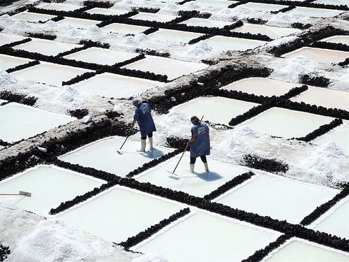 Zoutwinning op La Palma