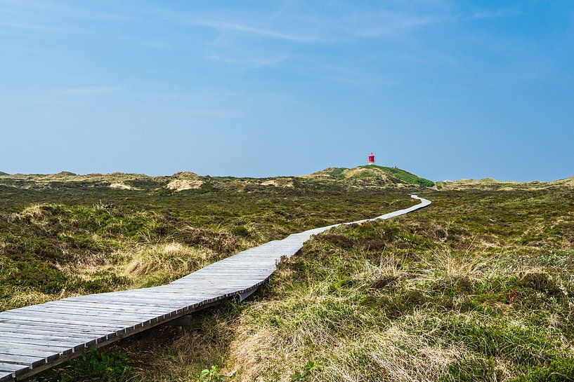 Querfeuer in Norddorf auf der Insel Amrum von Rico Ködder