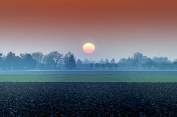 Winter aux Pays-Bas sur Fotografie Arthur van Leeuwen