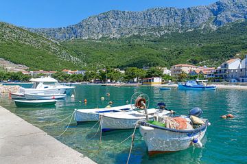 Drvenik aan de Makarska Riviera,Dalmatië van Peter Eckert