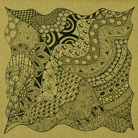 Zentangle Art by Anja  Bulté