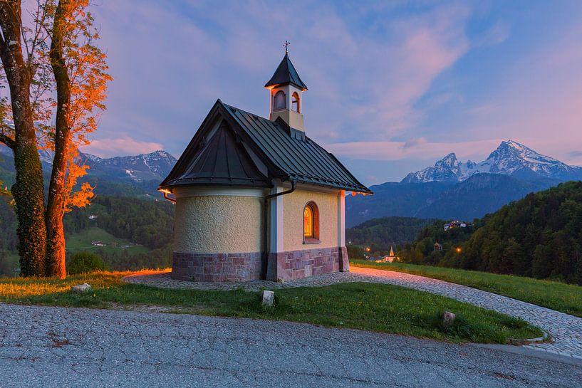 Lockstein Chapel, Berchtesgaden, Bavaria, Germany by Henk Meijer Photography
