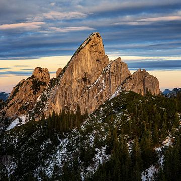 Last Light in the Bavarian Pre-Alps by Daniel Gastager