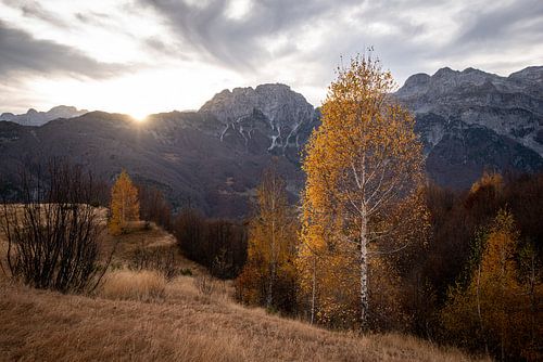 Herfst in Albanie
