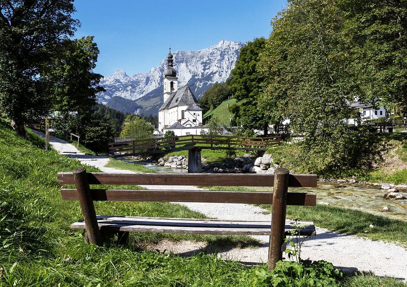 Ramsau near Berchtesgaden - Malerwinkel by Frank Herrmann