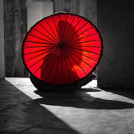 Monk from Bagan, Myanmar by Tim Kreike