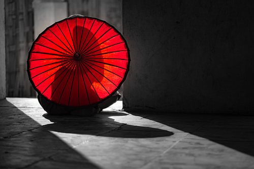 Moine de Bagan, Myanmar sur Tim Kreike