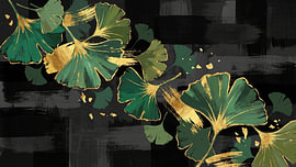 Le ginkgo doré rêve du Japon sur Siti Zuliana
