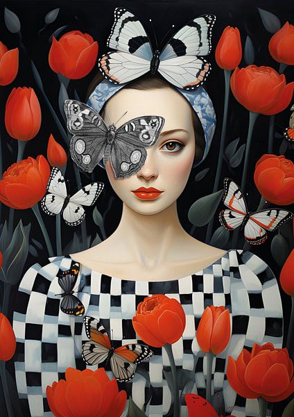 Night garden van Mirjam Duizendstra