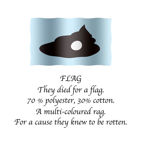 Gedicht - Flagge von Grüntyers .
